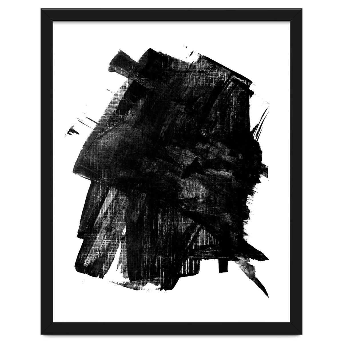 Minimalist Textured Brushstroke Art #3