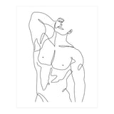 Naked male b (Print Only) thumbnail