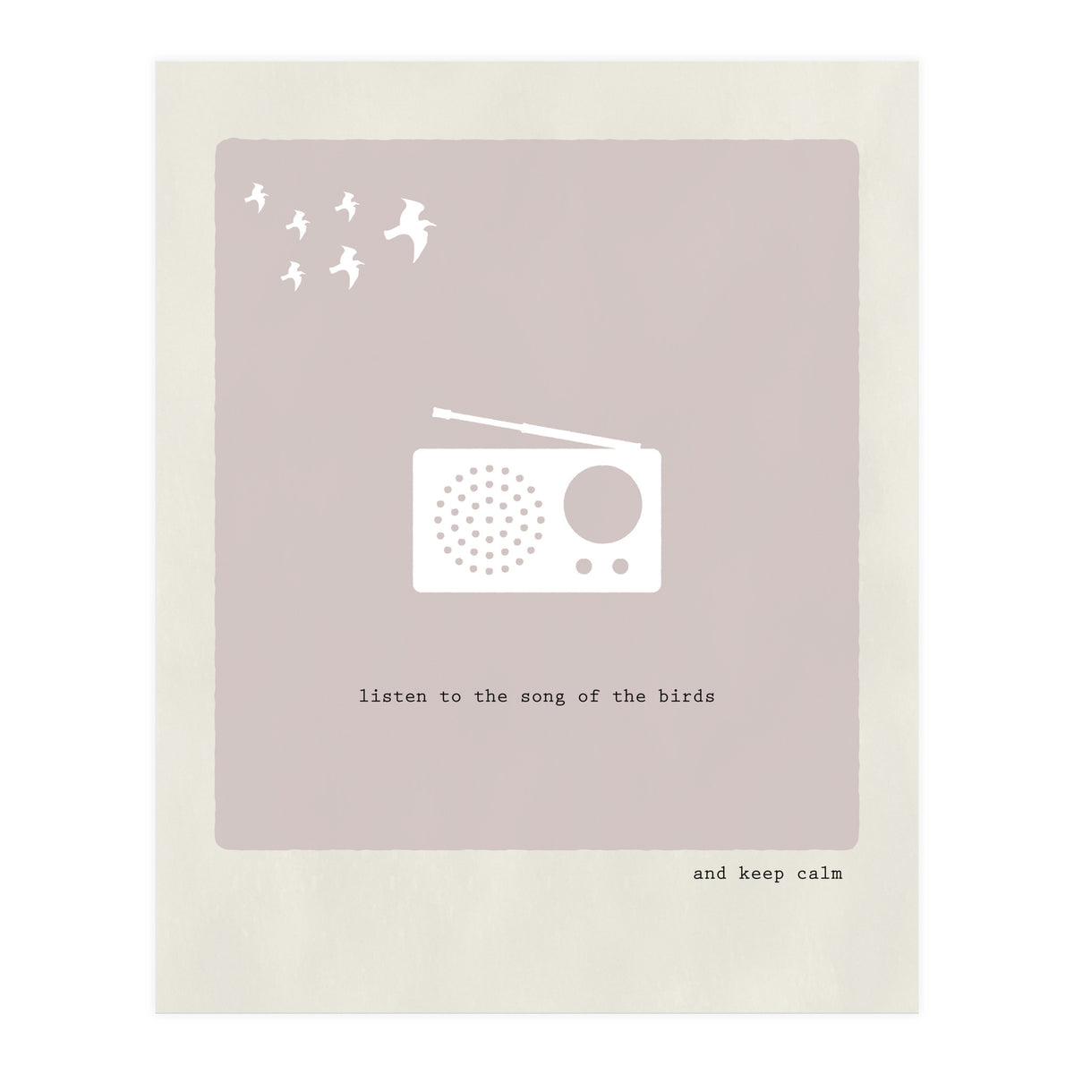 song of bird (Print Only)