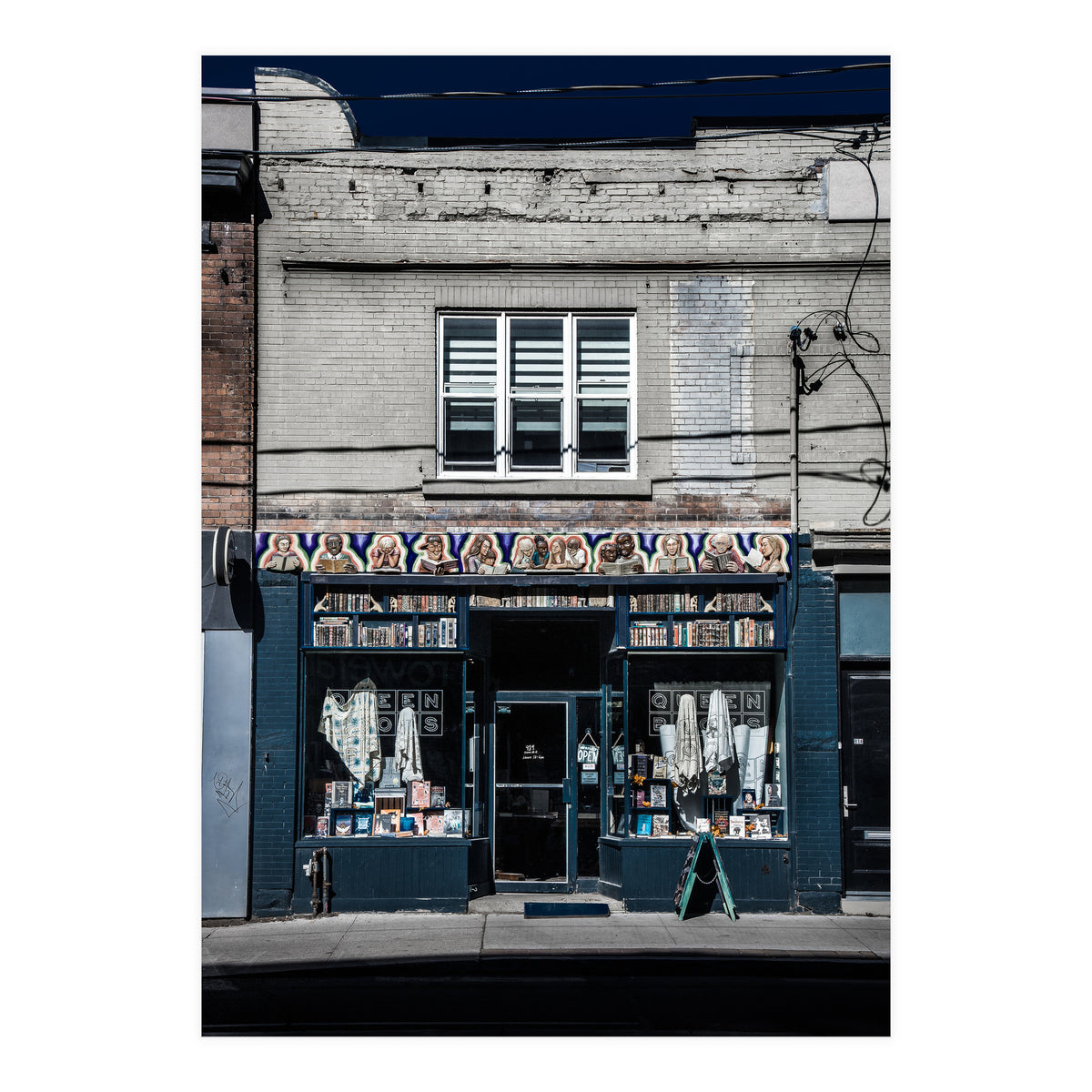 No 914 Queen St E Toronto Canada 2 Color Version (Print Only)