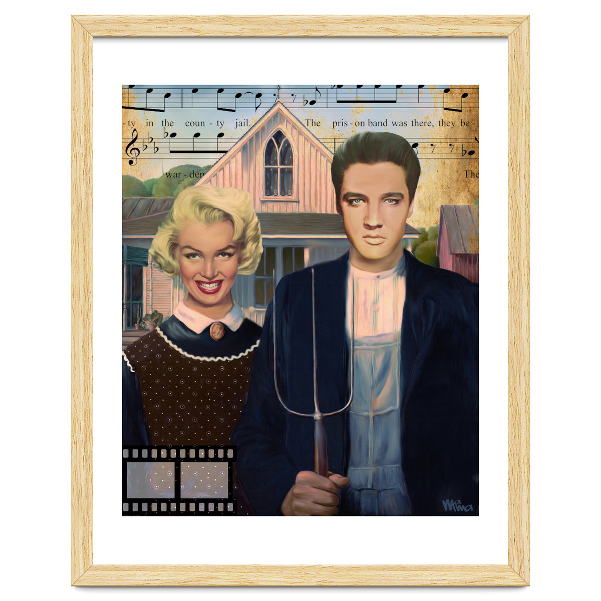 Tribute to Marilyn and Elvis