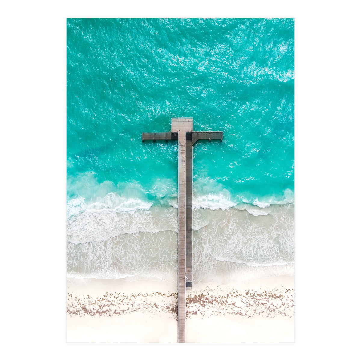 Coogee Jetty, Perth, Wa (Print Only)