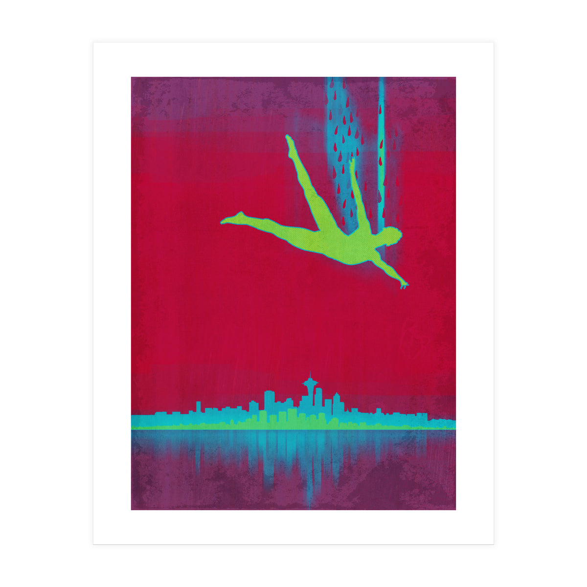 Big city: Falling Two (Print Only)