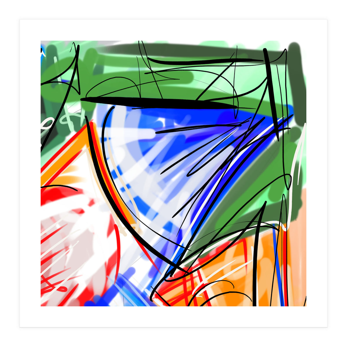 Subtlenes Of Colors In Traces 2 (Print Only)