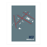 Minneapolis Airport Layout (Print Only) thumbnail
