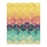 Colorful and golden pattern I (Print Only) thumbnail