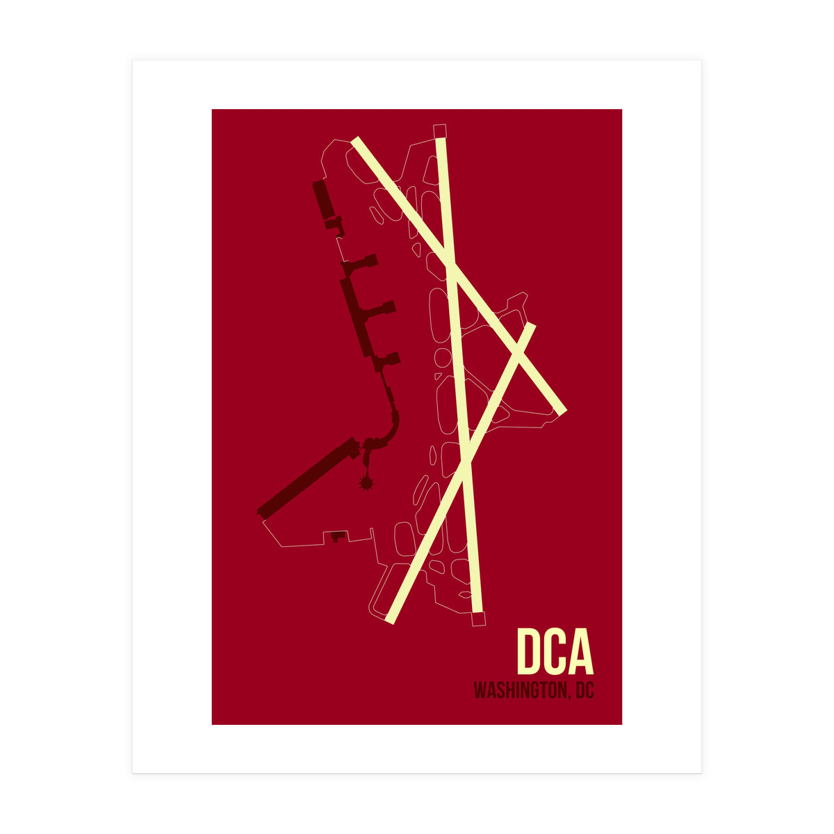 Washington Dca Layout (Print Only)