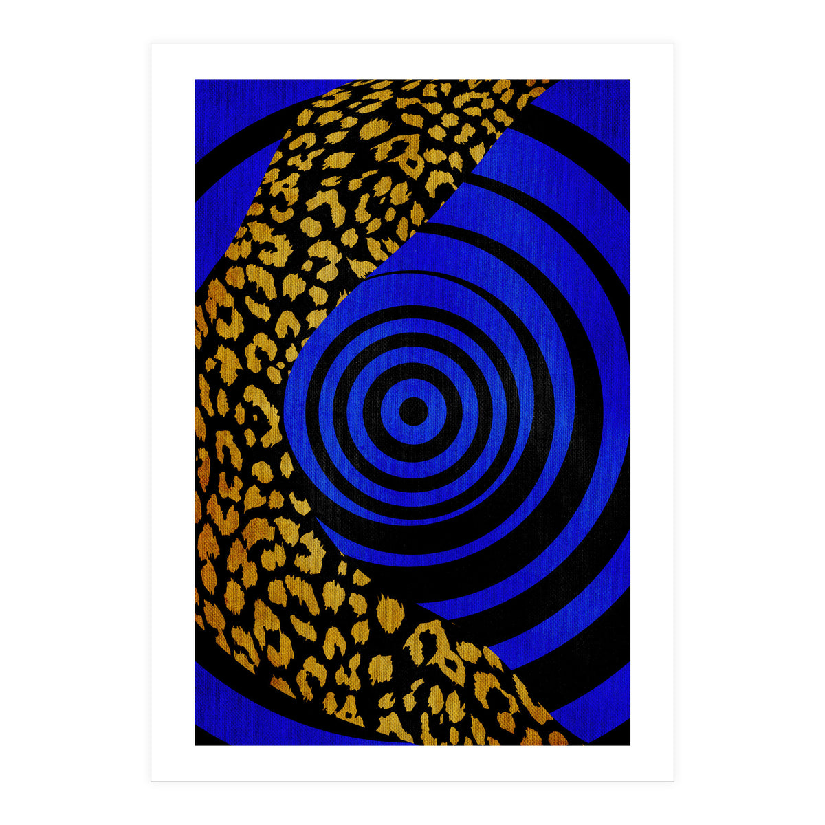 Fun Blue TIGER 2 (Print Only)