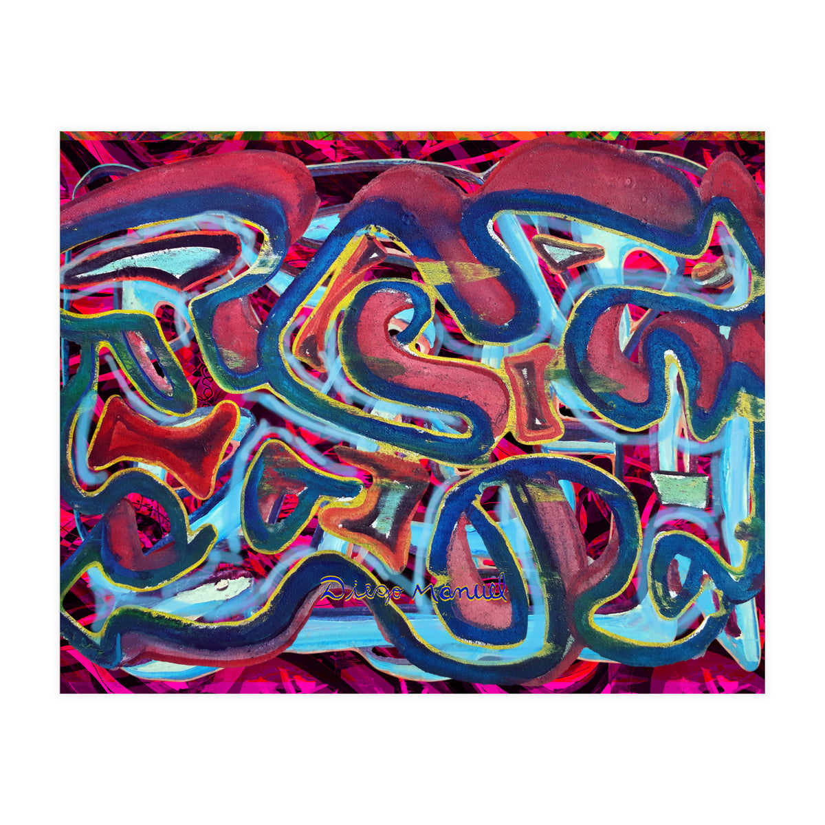 Graffiti Digital 2022 909 (Print Only)