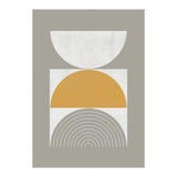 Mid-Century Modern No.29 - Woodblock Print (Print Only) thumbnail