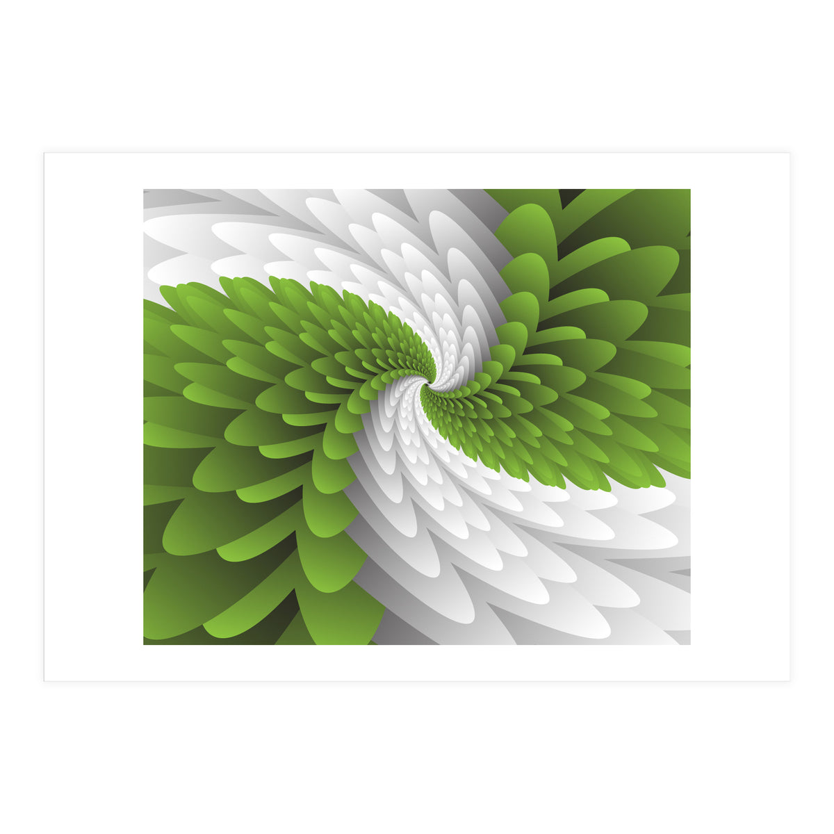 Green Majestic Wings (Print Only)