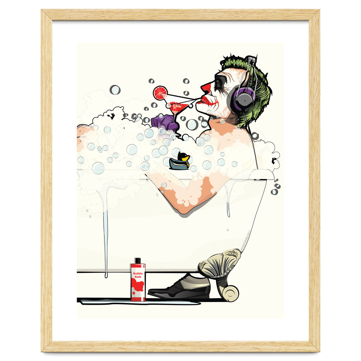 The Joker in the Bath, funny Bathroom Humour