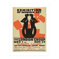 The London Group, Modern Art Exhibition (Print Only)