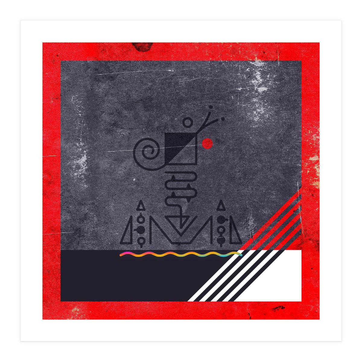 Fake Aztec (Print Only)