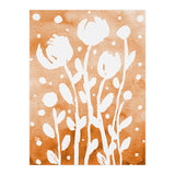 Abstract Flowers Orange (Print Only) thumbnail