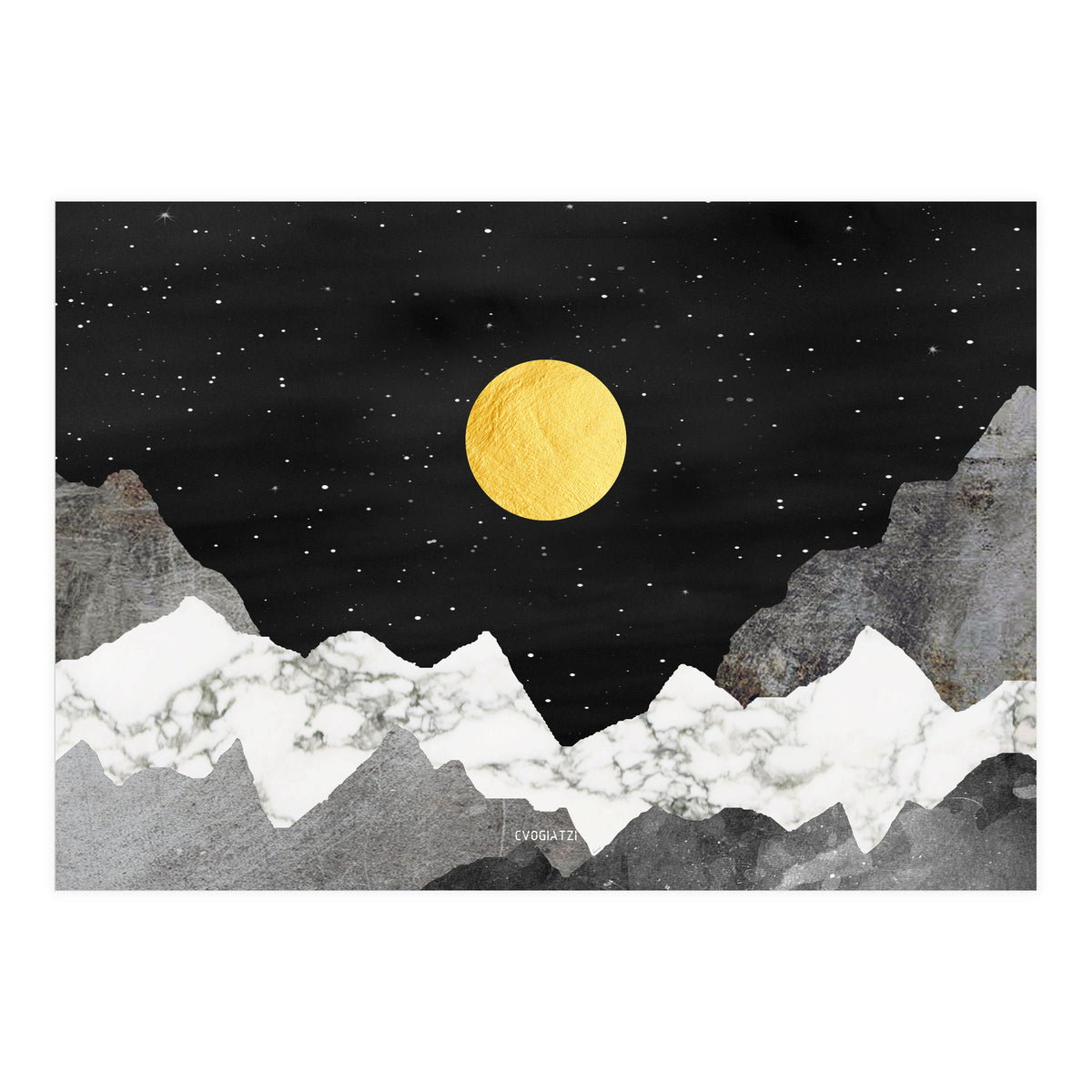 Live with Stars and Mountains (Print Only)