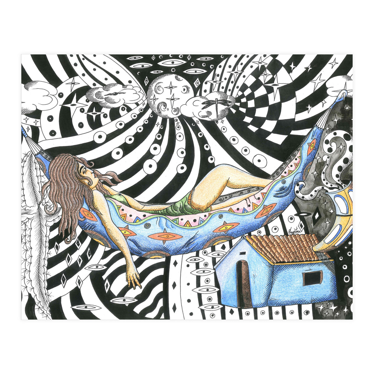 Under The Moonlight Of The Cariri (Print Only)