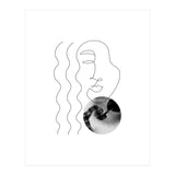 Circle and woman (Print Only) thumbnail