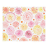 Abstract fireworks pattern in yellow and red (Print Only) thumbnail