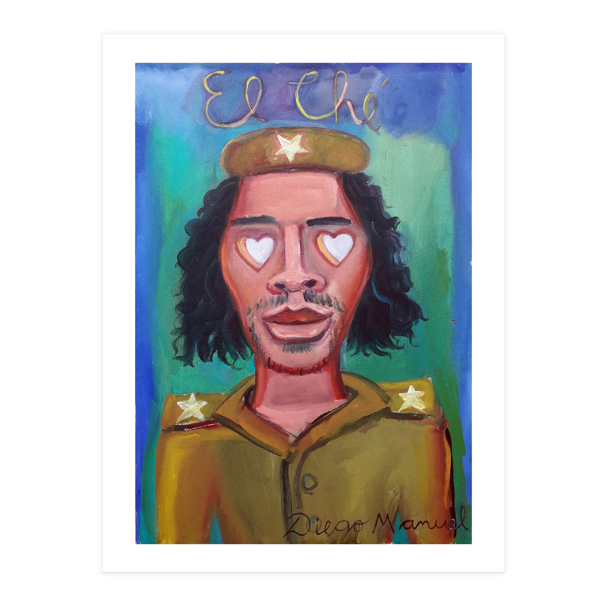 Che Y Corazones 7 (Print Only)