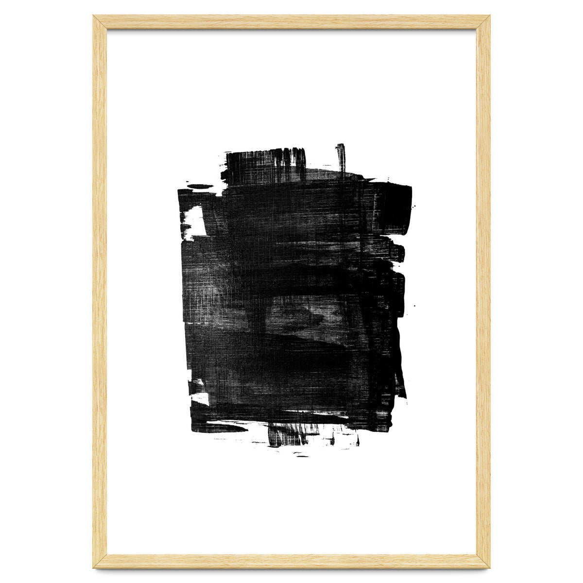 Minimalist Textured Brushstroke Art #1