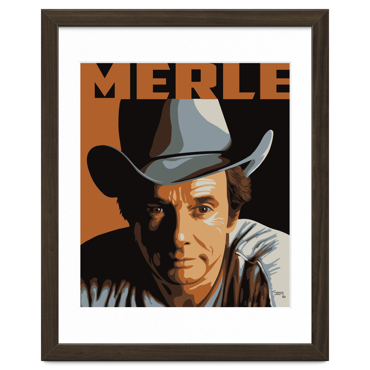 Merle Haggard Poster