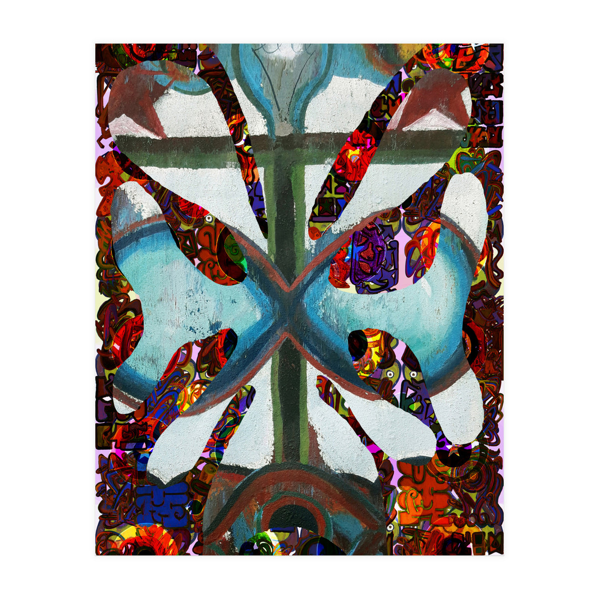 Pop Abstract 2023 Tapiz 32 (Print Only)