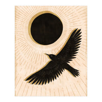 Raven And A Black Sun (Print Only)