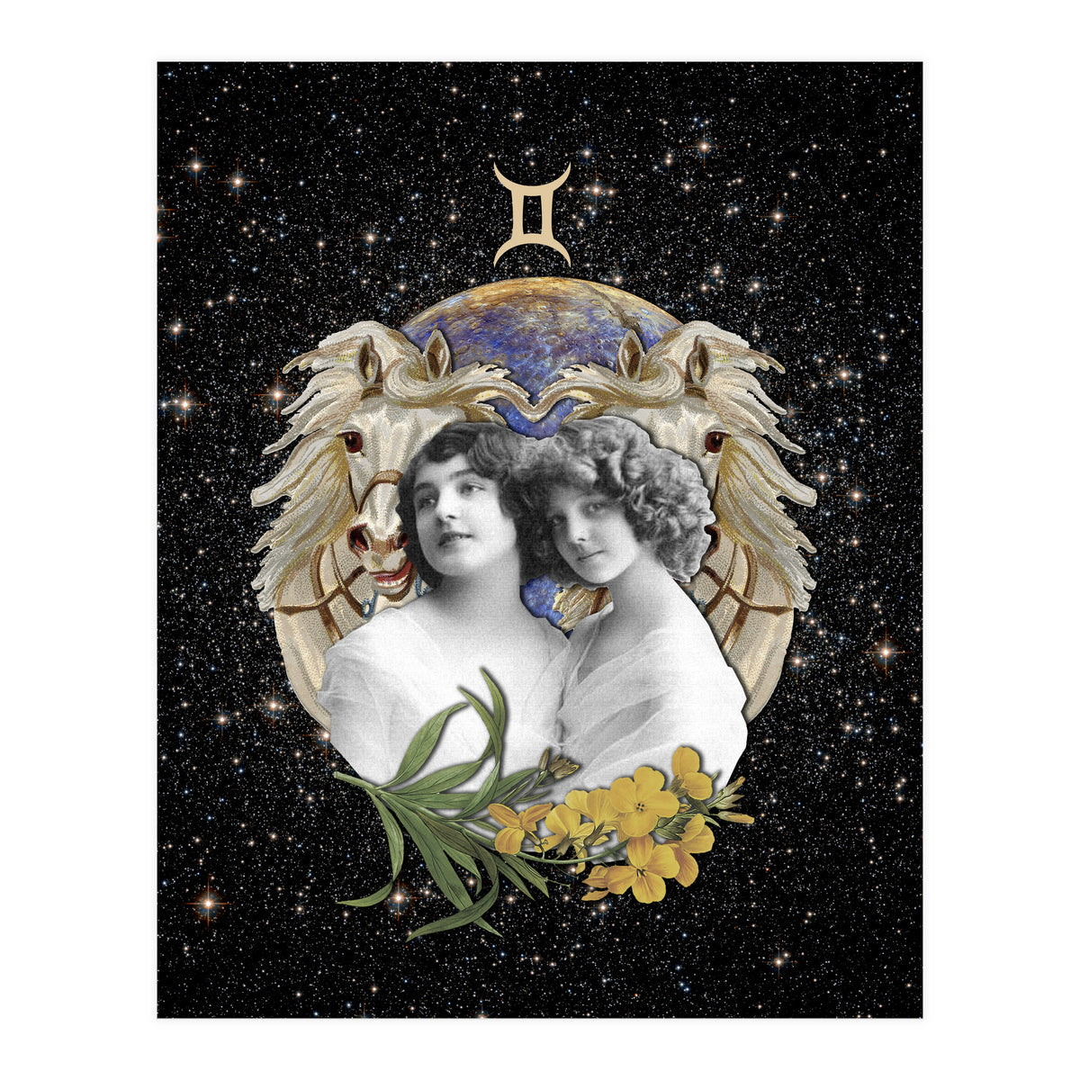 Gemini Zodiac Sign (Print Only)