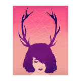 Jackalope Lady (Print Only) thumbnail
