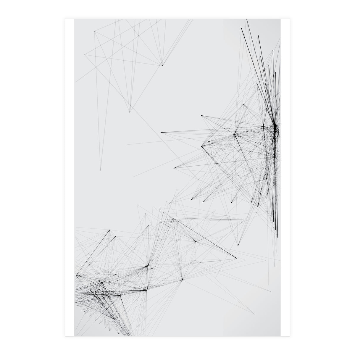 Abstract Lines Geometric (Print Only)