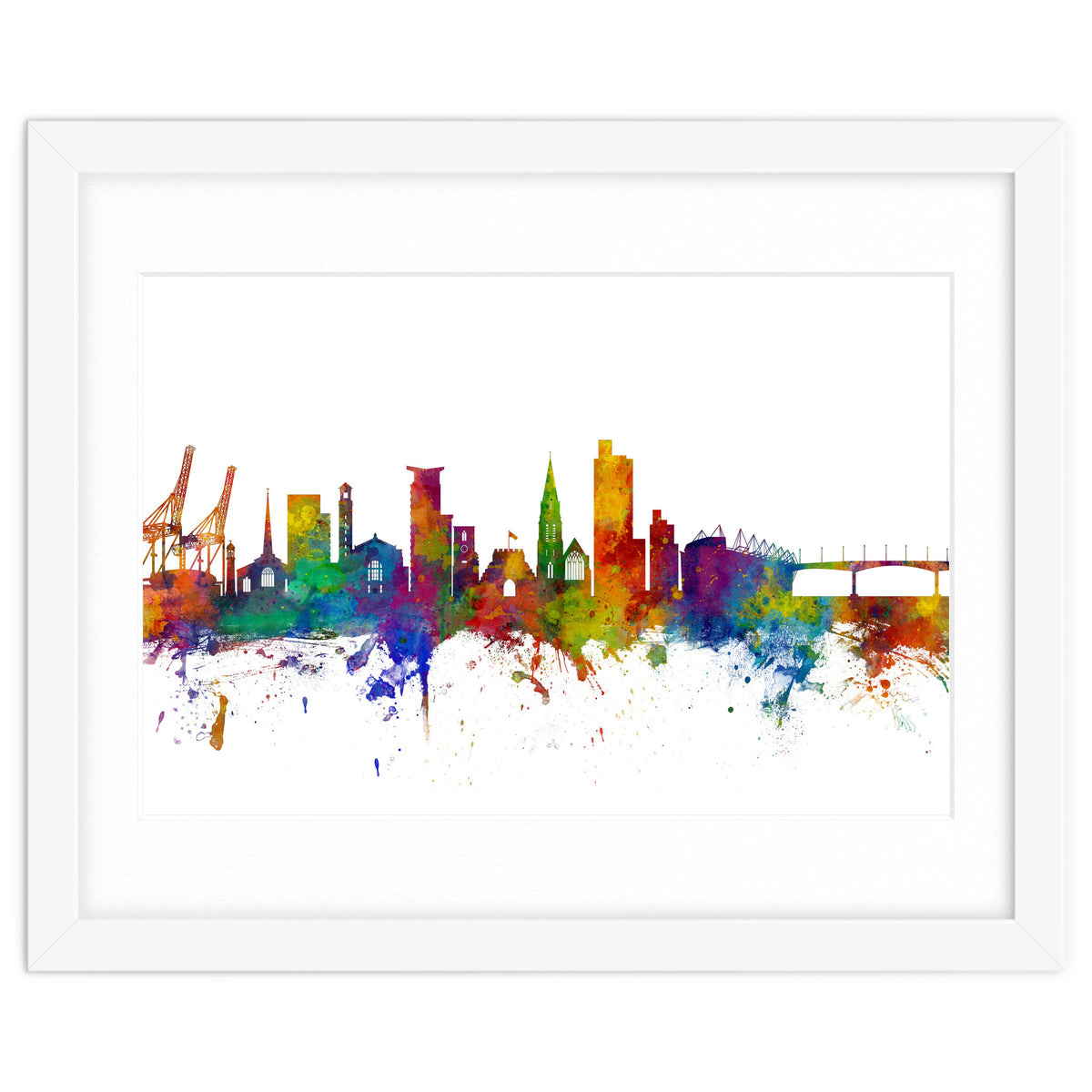 Southampton England Skyline