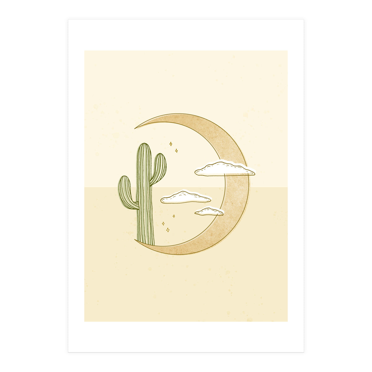 Moon Cactus (Print Only)