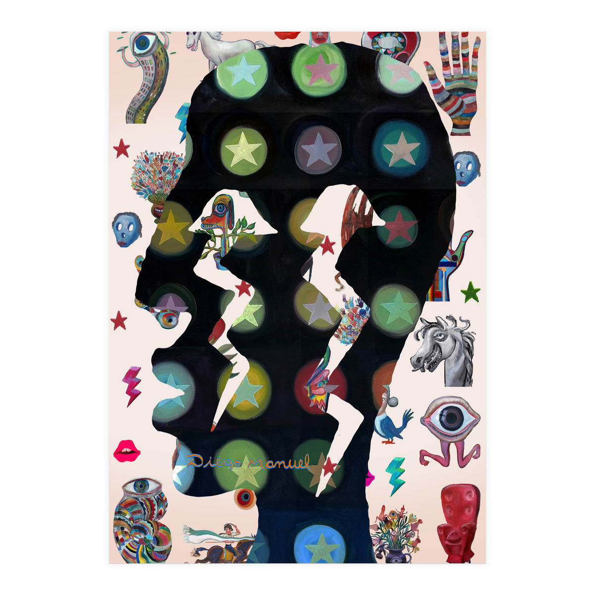 Perfil Con Rayos B 10 (Print Only)