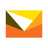 Geometric Shapes No. 58 - yellow & orange (Print Only) thumbnail