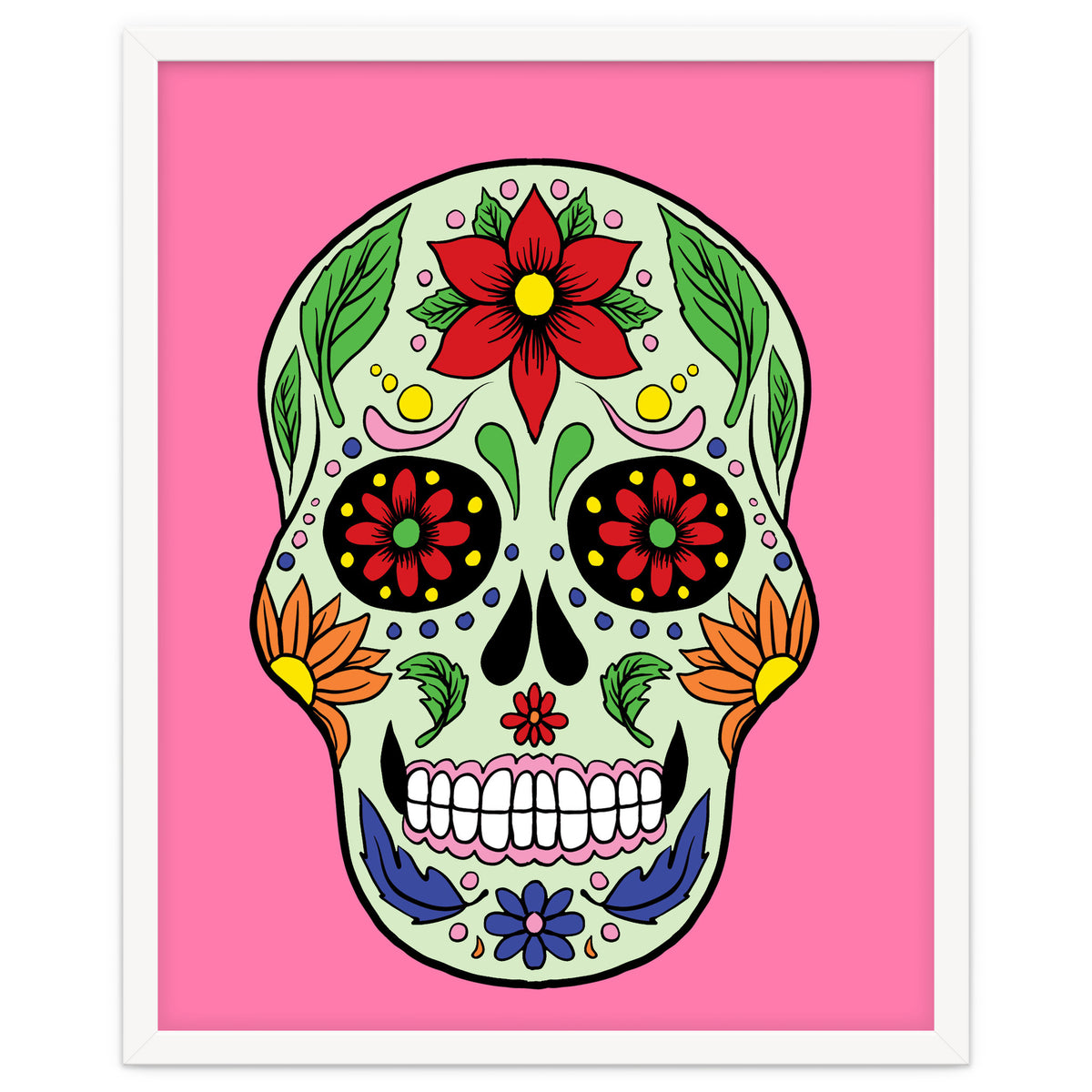 Colorful Skull I
