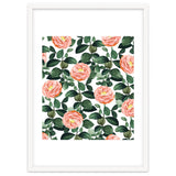 Josephine | Vintage Rose Garden Illustration | Bohemian Botanical Floral House Plants thumbnail