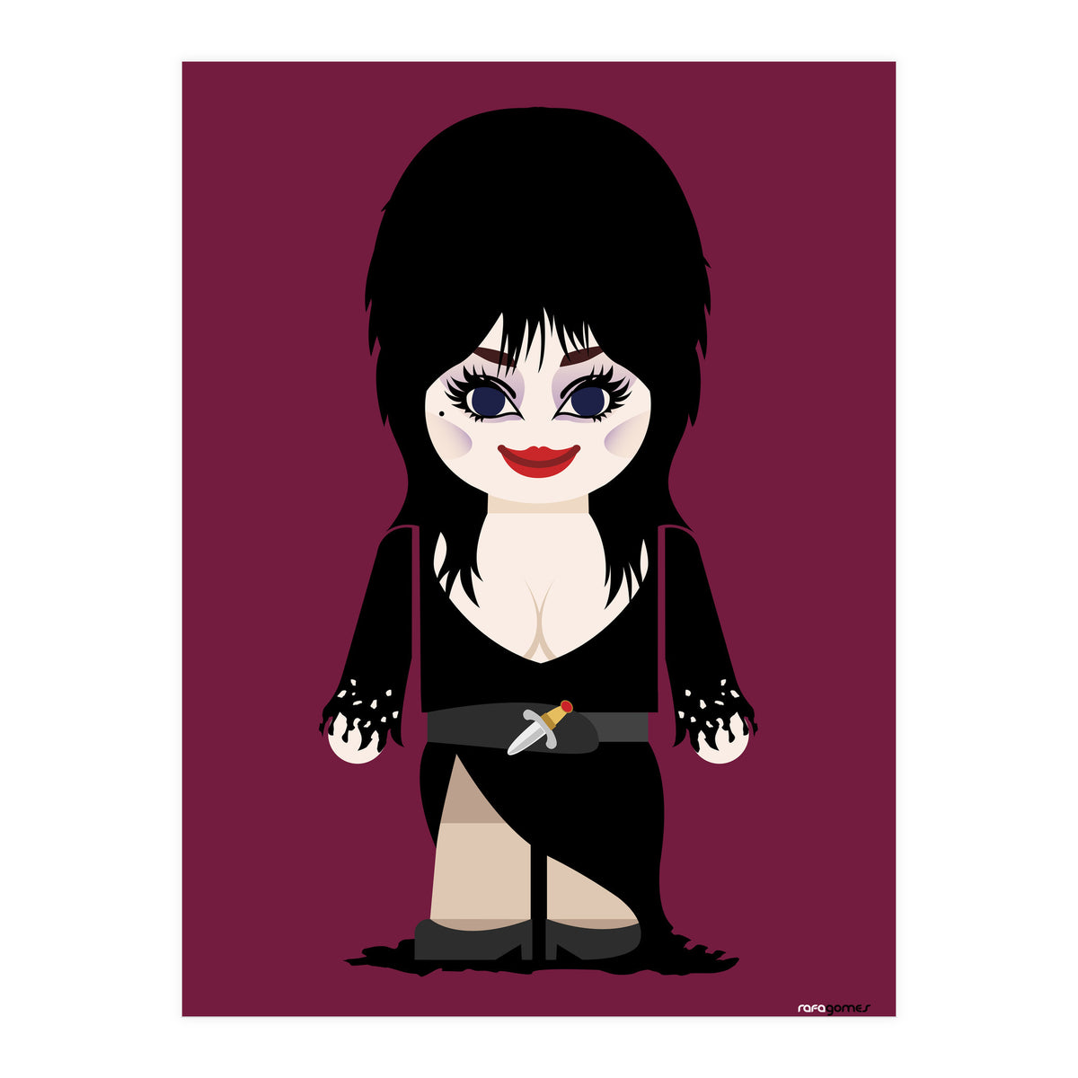 Elvira Toy (Print Only)