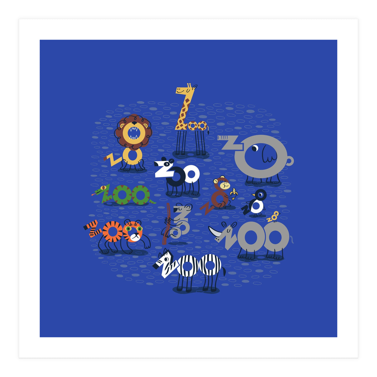 Zoo Animals (Print Only)