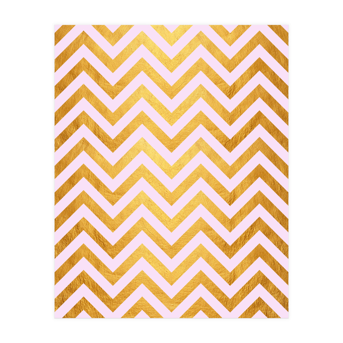 Chevron Golden IV (Print Only)