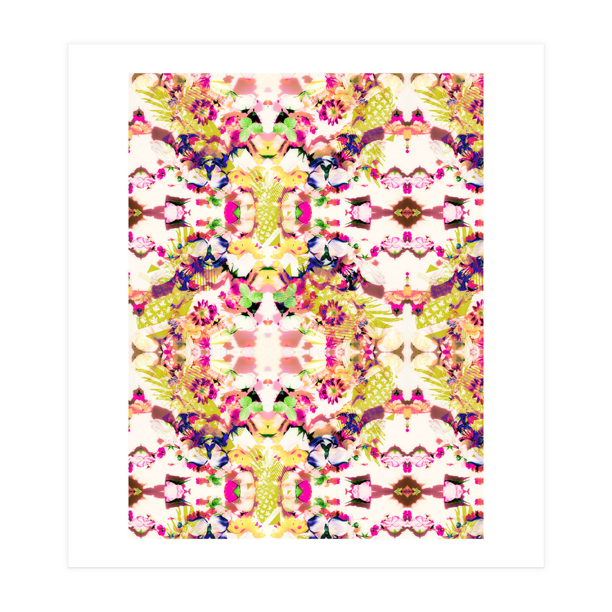 Painting mosaic - Abstract nature  (Print Only)