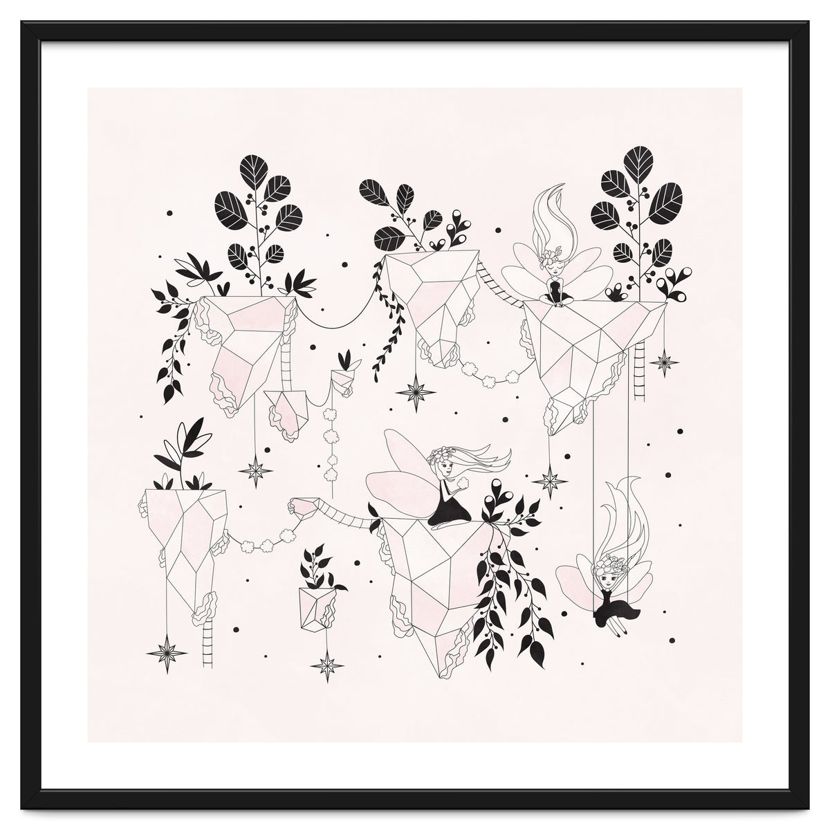 Fairy Flying Island Wonderland