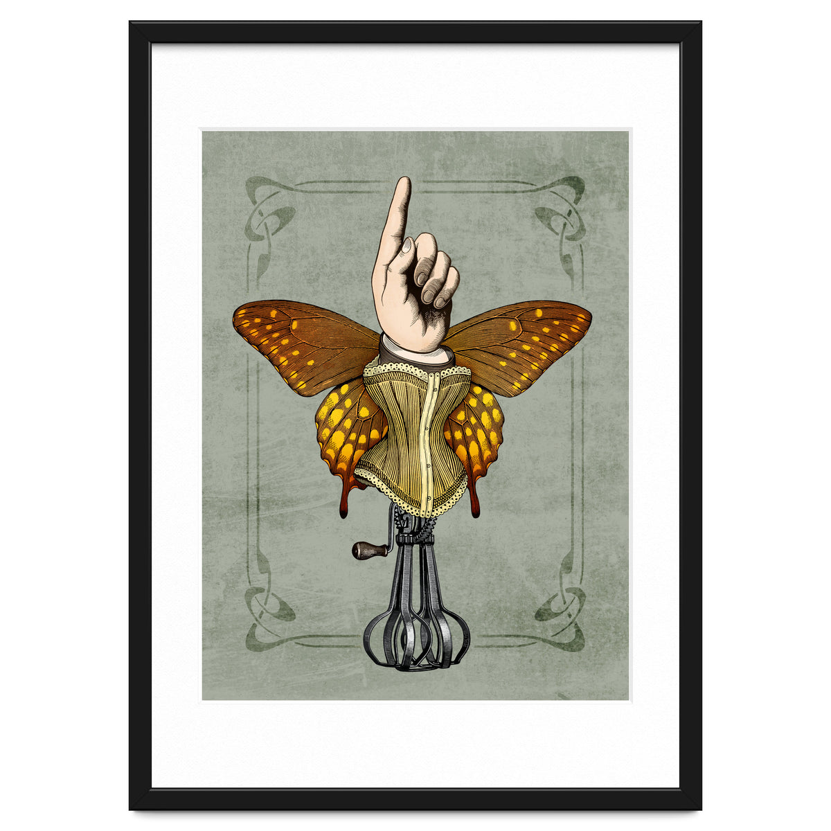 Butterhand Portrait