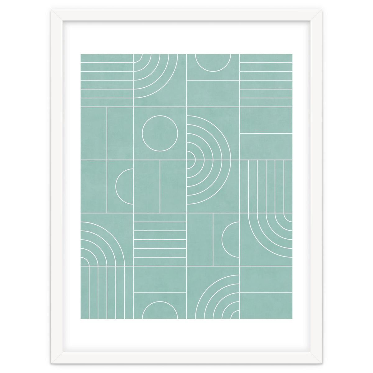 My Favorite Geometric Patterns No.25 - Light Blue