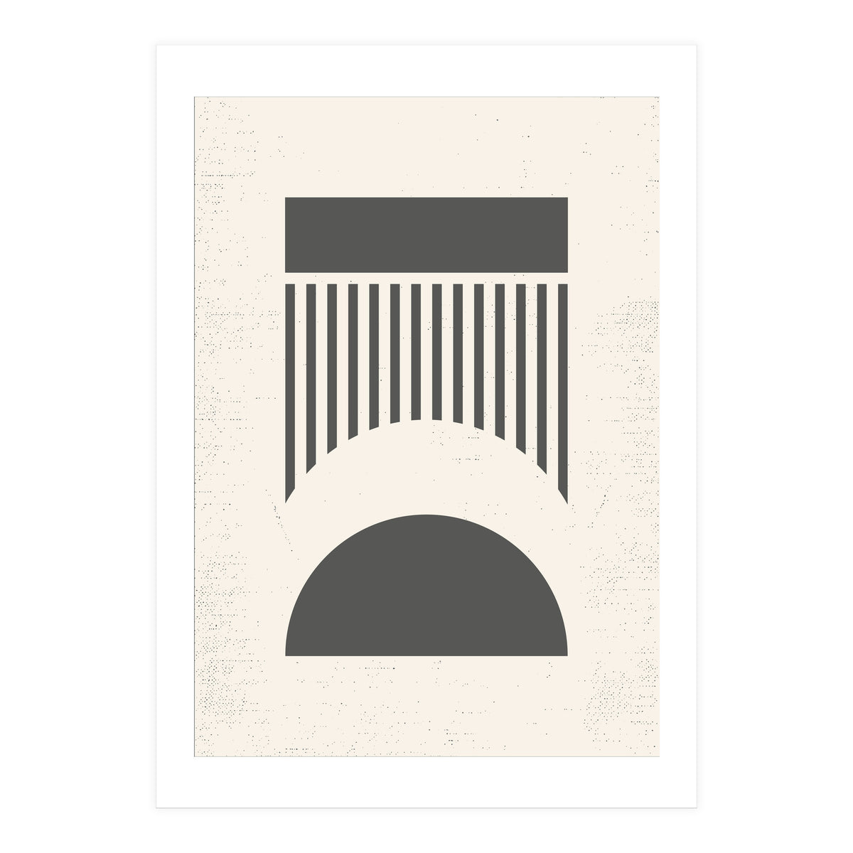 Mid Century Modern Geometry 01 (Print Only)