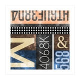 Typographic Industrial Abstract - M (Print Only) thumbnail