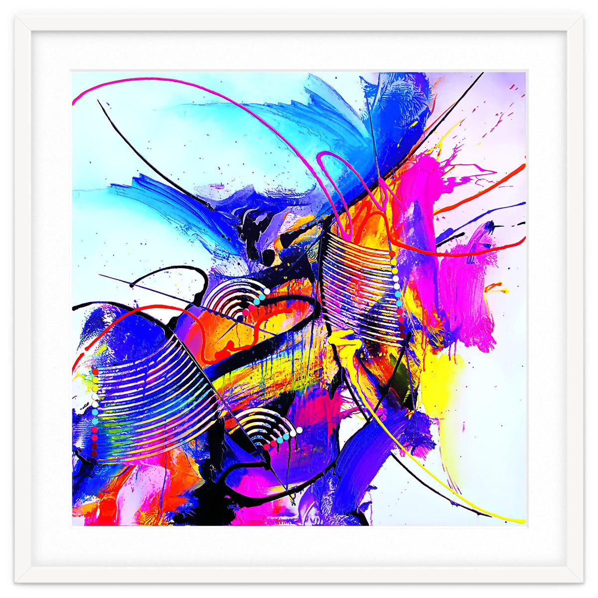 Abstract Art Britto - Qb293