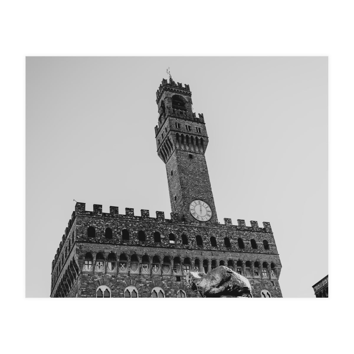 Italy in BW: Firenze 9 (Print Only)
