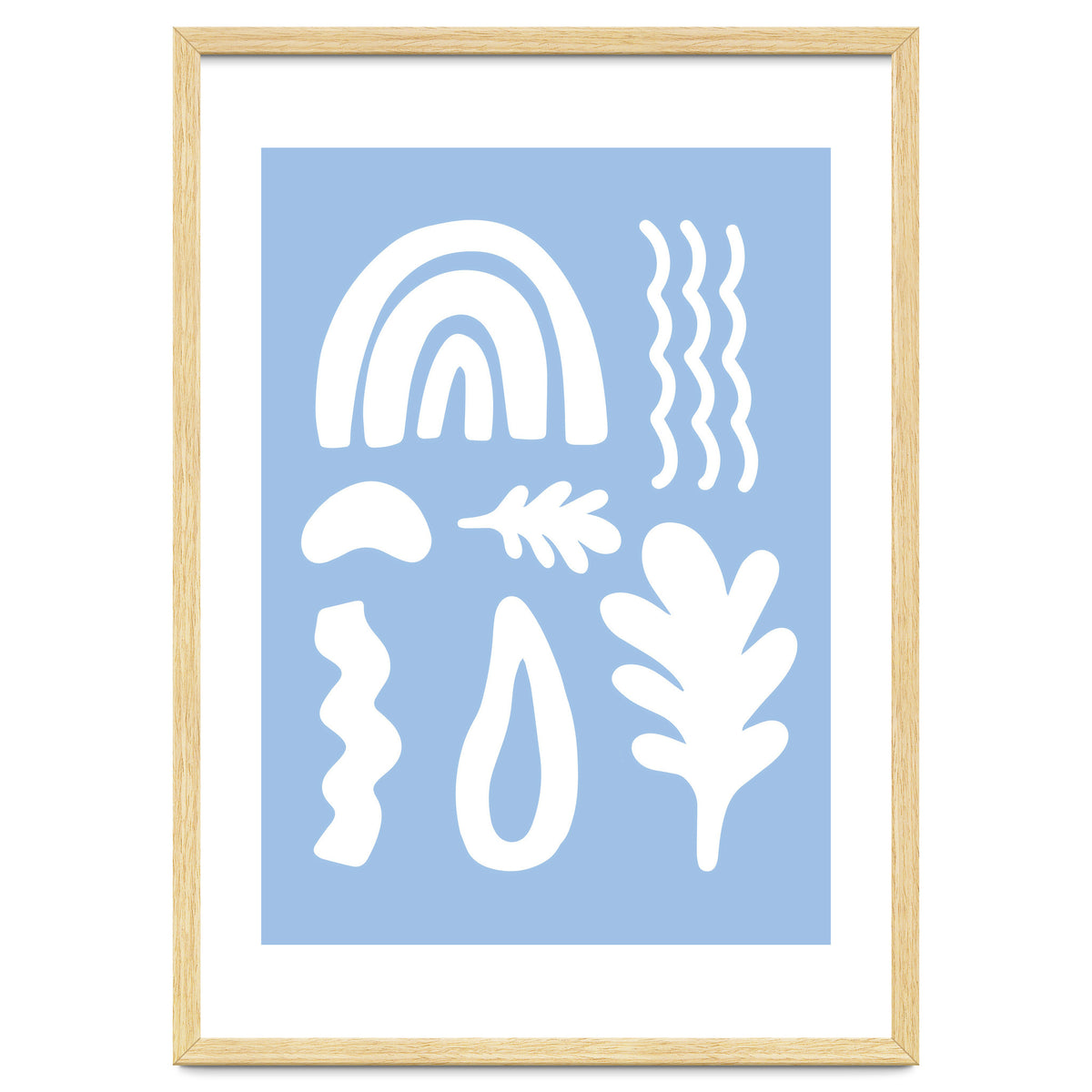 Abstract Happy Shapes