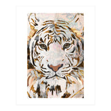 Grungy Tiger Gold and White (Print Only) thumbnail